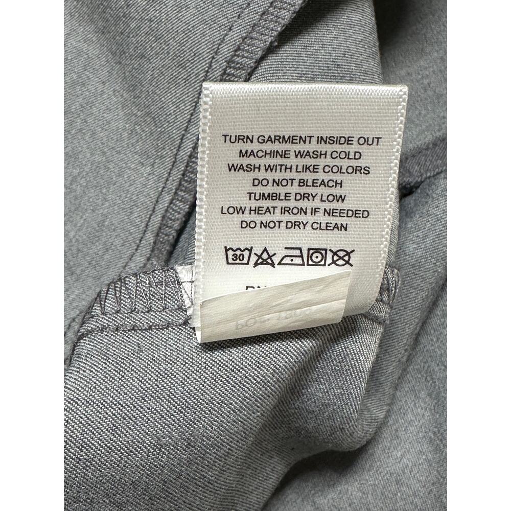 Figs Scrub Top Women XL Gray Casma Three-Pocket Stretch V-Neck Medical Nurse Vet - Picture 8 of 11